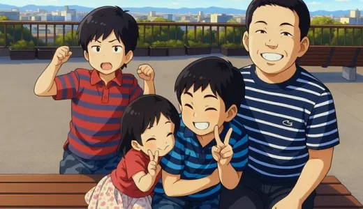 ダイアン津田の子供の名前の由来と家族構成｜亮悟・秀悟・心乃の兄妹エピソードまとめ！