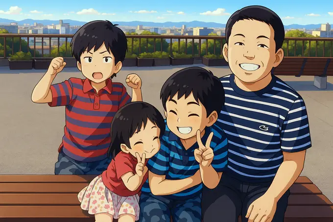 ダイアン津田の子供の名前の由来と家族構成｜亮悟・秀悟・心乃の兄妹エピソードまとめ！