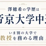 澤穂希の学歴は帝京大学中退｜いま別の大学で教授を務める理由